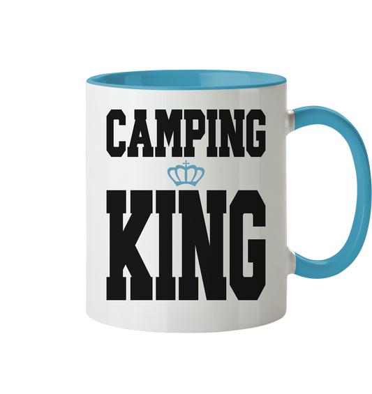 Camping King - Tasse zweifarbig