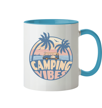 Camping Vibes - Tasse zweifarbig