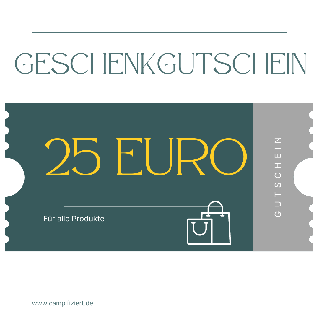 Geschenkgutschein  25 Euro
