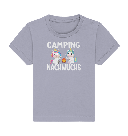 Camping Nachwuchs Mädchen - Baby Organic Shirt