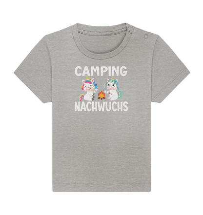 Camping Nachwuchs Mädchen - Baby Organic Shirt