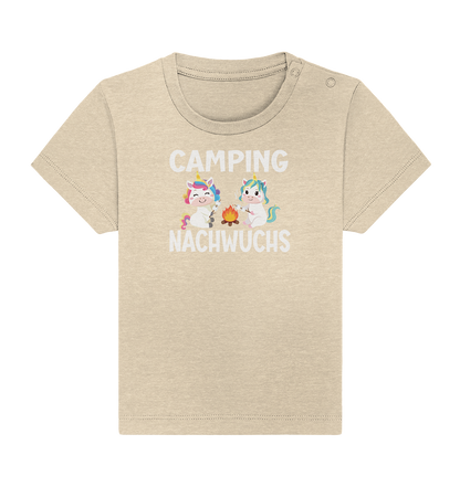 Camping Nachwuchs Mädchen - Baby Organic Shirt