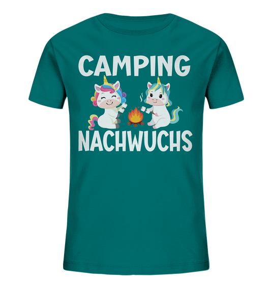 Camping Nachwuchs Mädchen - Kids Organic Shirt