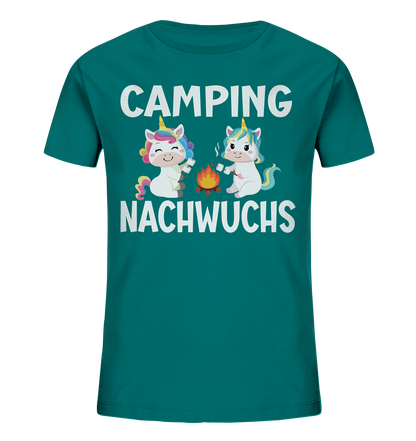 Camping Nachwuchs Mädchen - Kids Organic Shirt