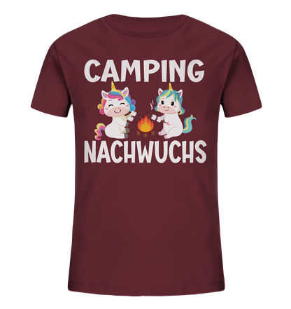 Camping Nachwuchs Mädchen - Kids Organic Shirt