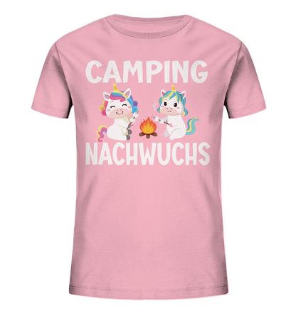 Camping Nachwuchs Mädchen - Kids Organic Shirt