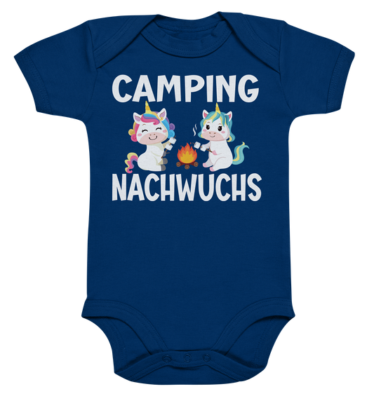 Camping Nachwuchs Mädchen - Organic Baby Bodysuite