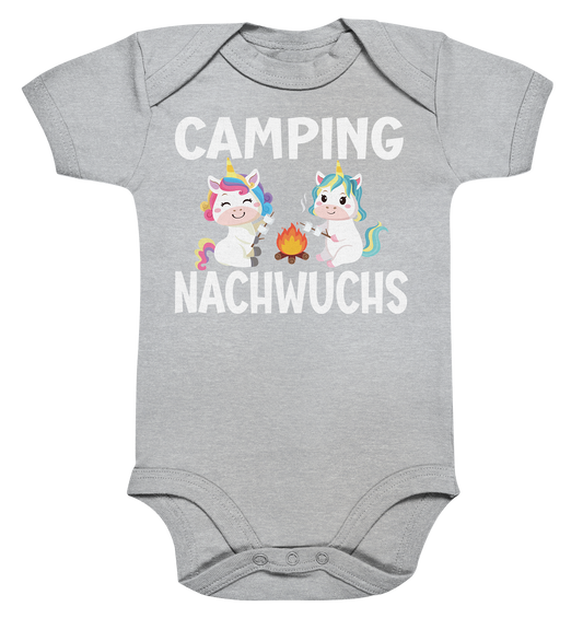 Camping Nachwuchs Mädchen - Organic Baby Bodysuite