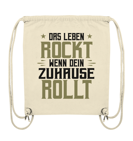 Das Leben rockt - Organic Gym-Bag