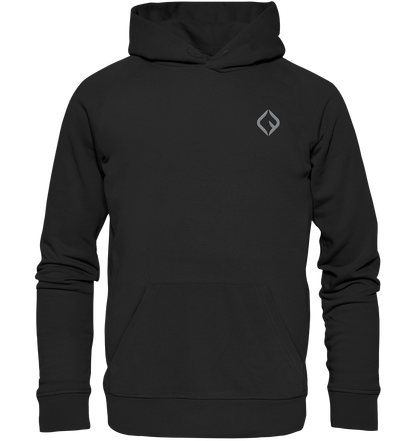 CF Logo Silber Stick - Organic Hoodie (Stick)