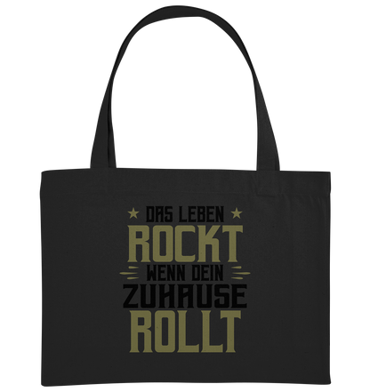 Das Leben rockt - Organic Shopping-Bag