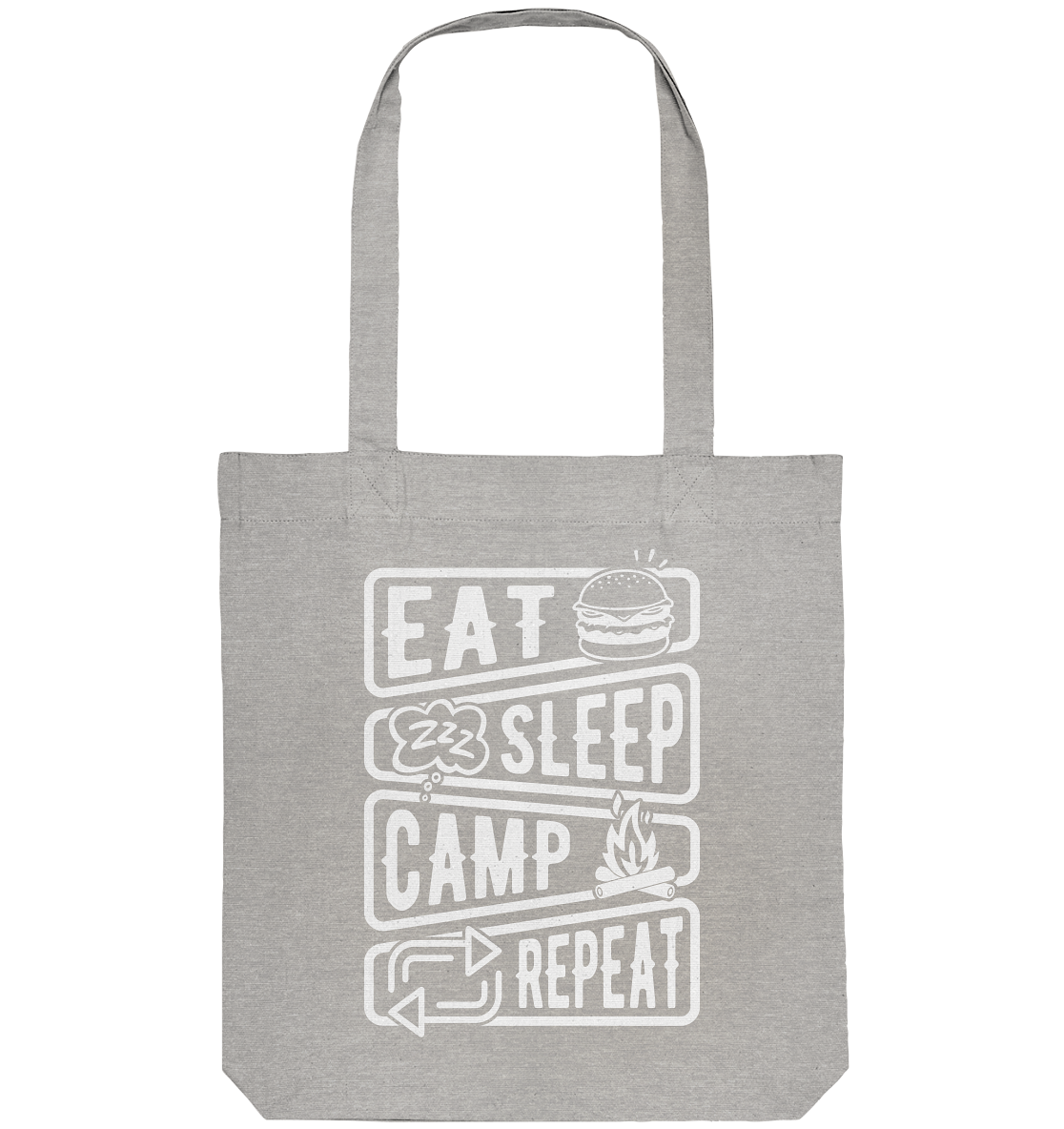 eat.sleep.camp.repeat#2 - Organic Tote-Bag
