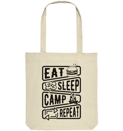 eat.sleep.camp.repeat#2 - Organic Tote-Bag