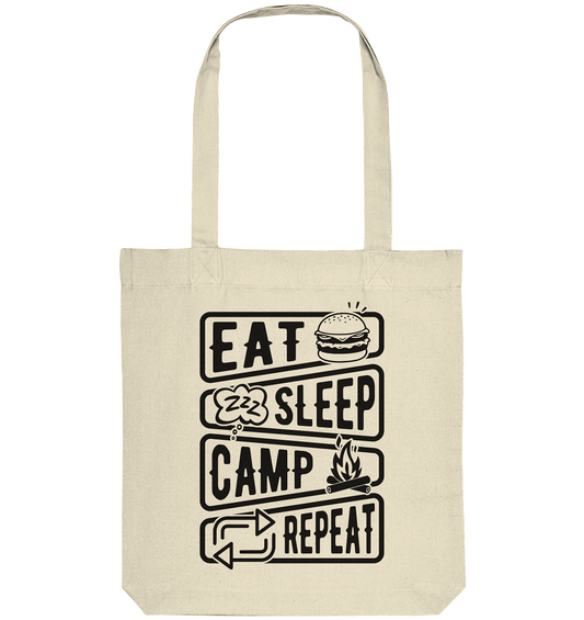eat.sleep.camp.repeat#2 - Organic Tote-Bag